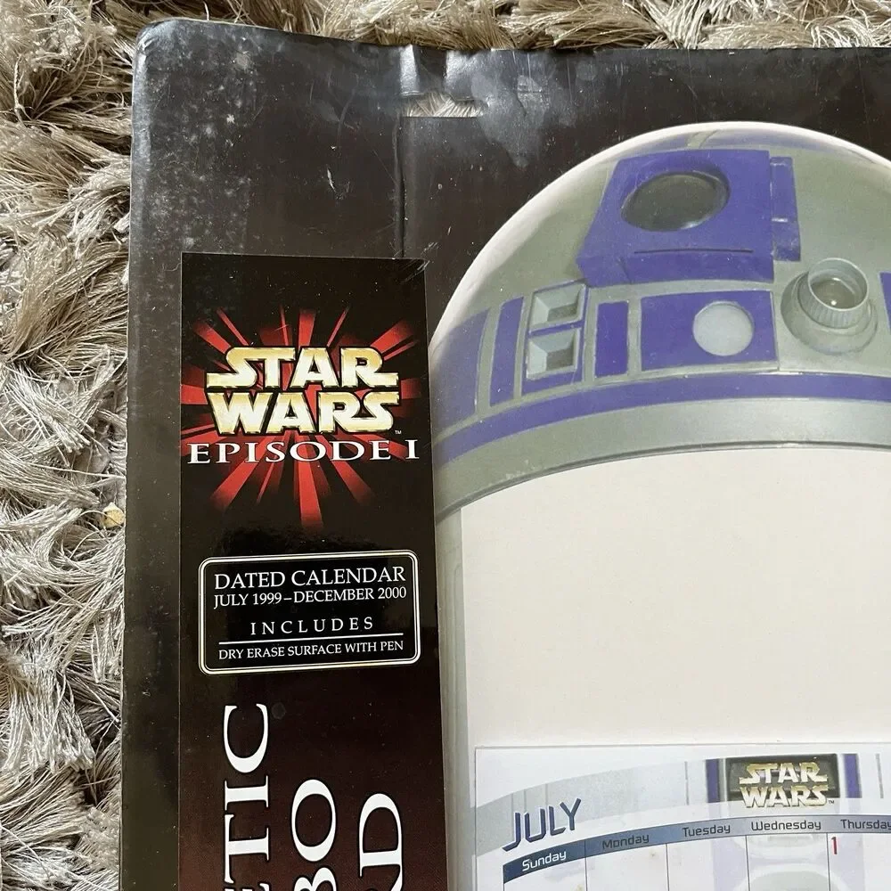STAR WARS EPISODE 1 COLLECTORS EDITION 20 MONTH CALENDAR MAY 1999-DEC 2000